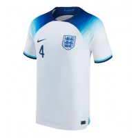 Koszulka piłkarska Anglia Declan Rice #4 Strój Domowy MŚ 2022 tanio Krótki Rękaw